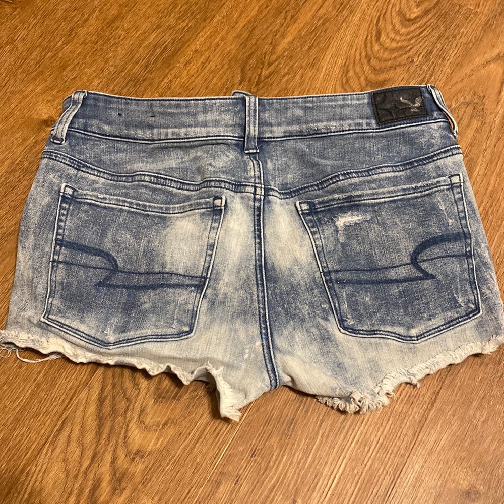 Stretchy AE jean shorts